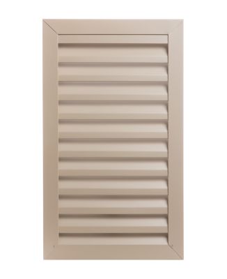 Custom Rectangle Gable Vent Louver .019 Aluminum